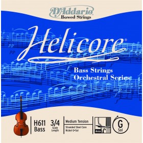 D'addario Helicore Orchestral Serıes 3/4 G(Sol) Kontrabass Teli